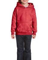 HEAVY BLEND™ YOUTH Kapucnis felső SWEATSHIRT Heather Sport Scarlet Red